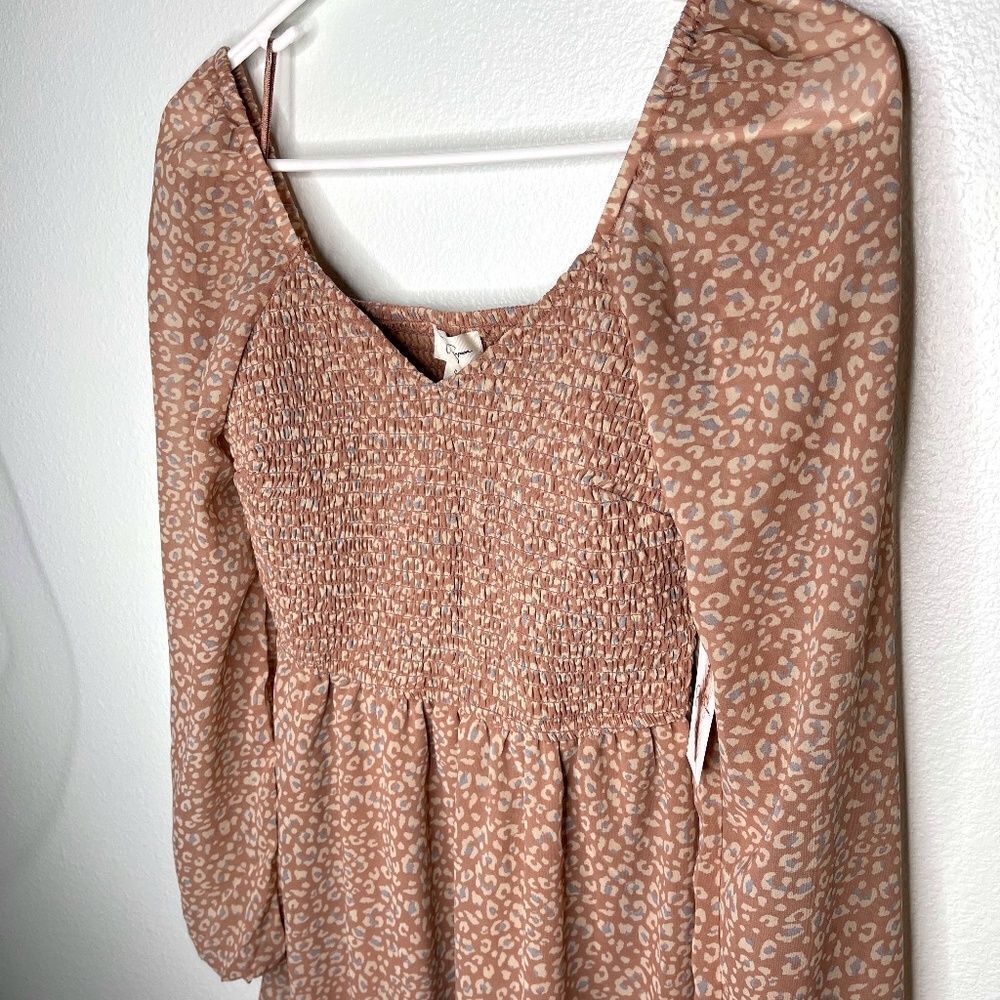 Jessica Simpson Cheetah Print Dress